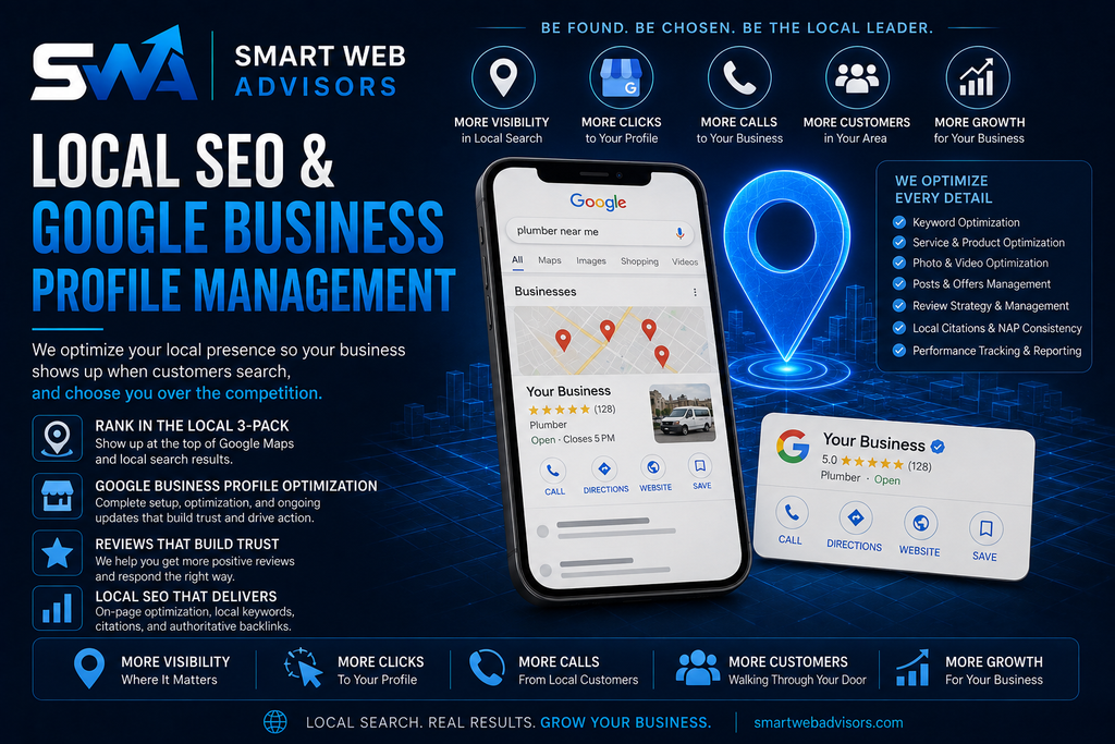 Google Business Profile management and local SEO: rank in the map pack for near me searches